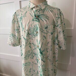 Tommy Bahama 3XL Silk Cotton Blend Hawaiian Shirt – Tropical Floral Print
